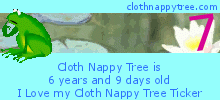 Cloth Nappy Tree Small Ticker